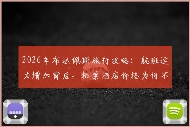 2026年布达佩斯旅行攻略：航班运力增加背后，机票酒店价格为何不降反升？最新出行成本解析